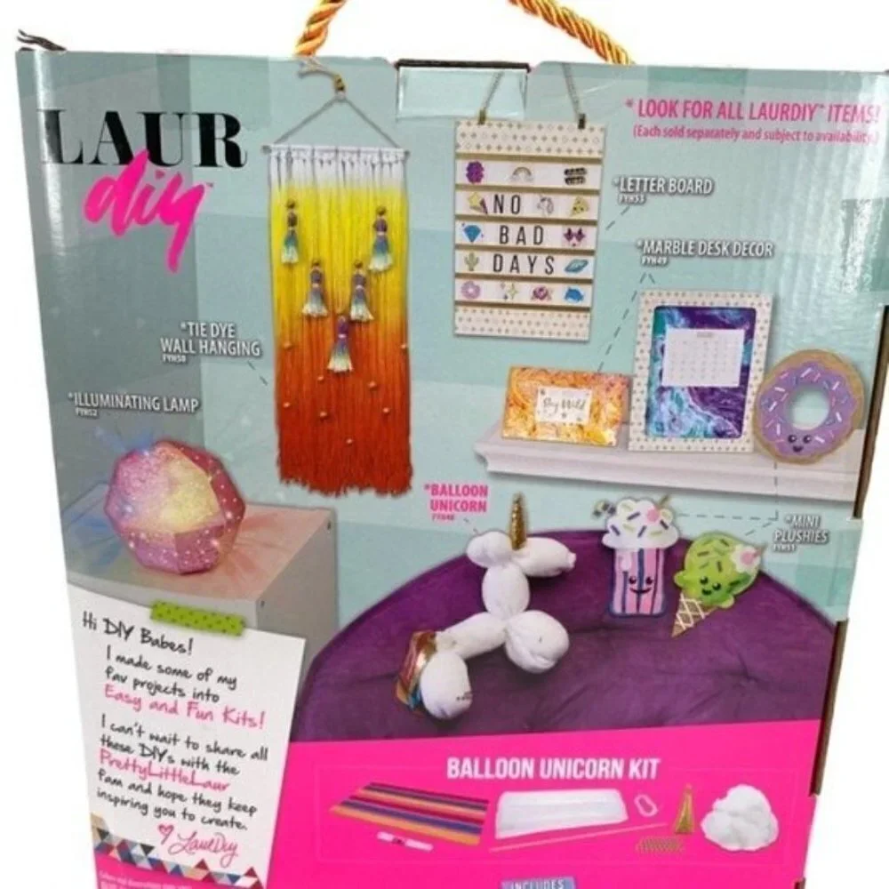Laur DIY Balloon Unicorn Craft Kit New